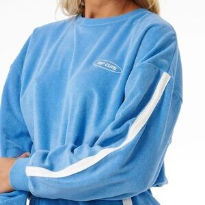 High Tide Terry Crew by Rip Curl Size Medium